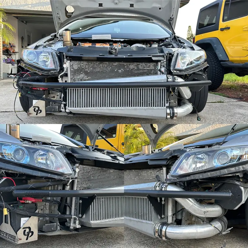 12-15 Civic Si Front Crash Bar 1