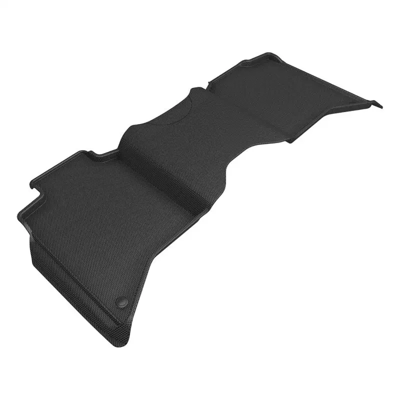 3D Maxpider 19-24 Dodge Ram 3500 Crew Cab Kagu 2Nd Row Bucket Seats Floormat - Black 1