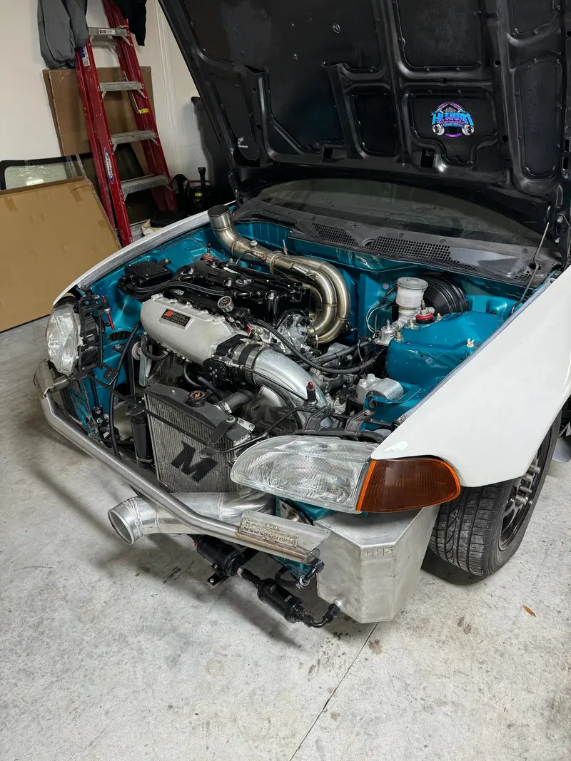 (92-95) Eg Front Crash Bar Civic 1