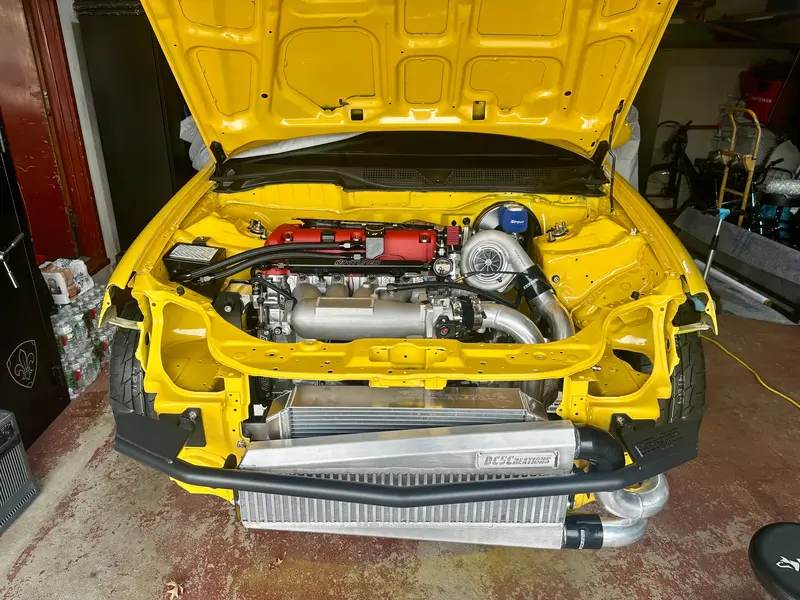 (96-00) Ek Honda Civic Front Crash Bar 1