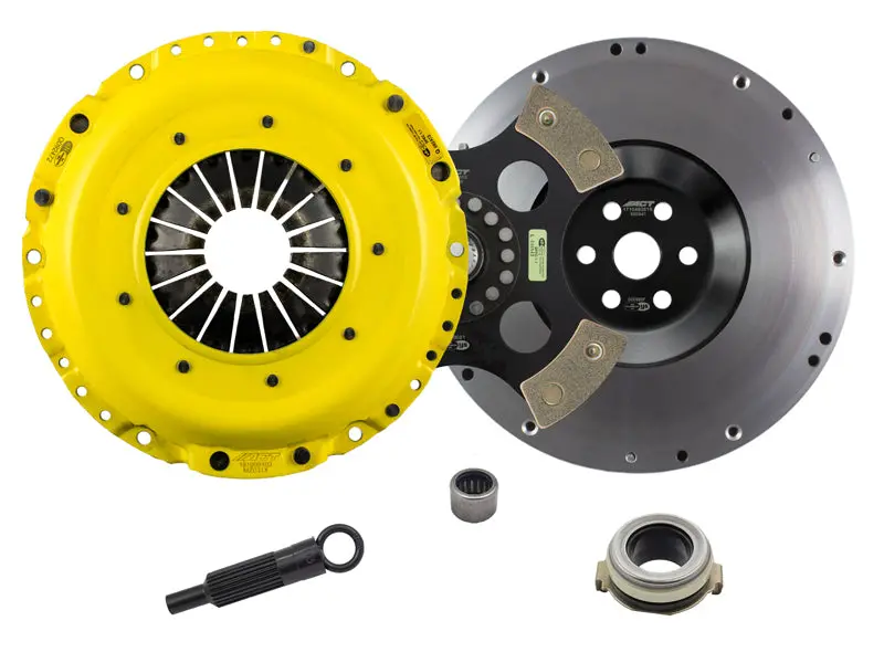 Act 07-13 Mazda Mazdaspeed3 Xt/Race Rigid 4 Pad Clutch Kit W/Streetlite Flywheel 1