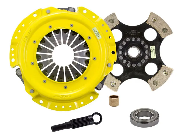 Act 1989 Nissan 240Sx Xt/Race Rigid 4 Pad Clutch Kit 1