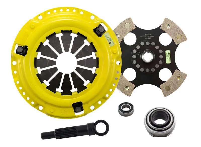 Act 1990 Honda Civic Xt/Race Rigid 4 Pad Clutch Kit 1