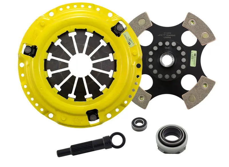 Act 1990 Honda Civic Xt/Race Rigid 4 Pad Clutch Kit 1