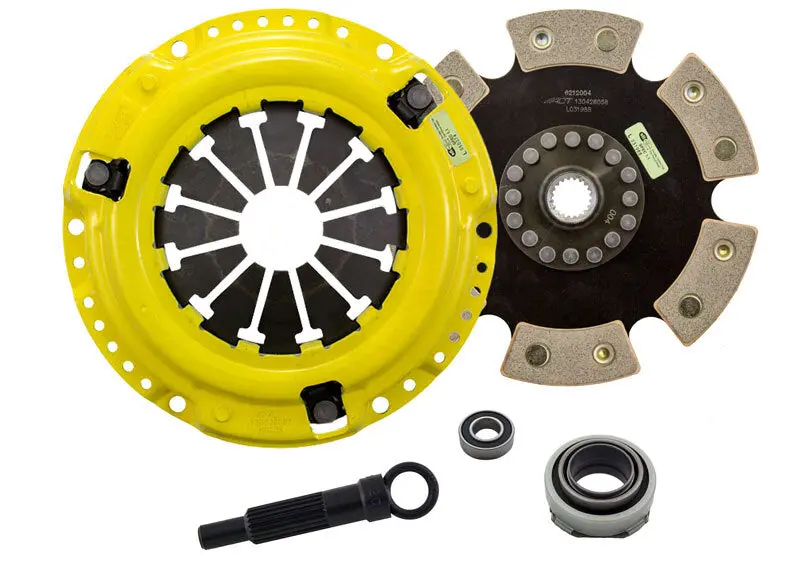 Act 1990 Honda Civic Xt/Race Rigid 6 Pad Clutch Kit 1