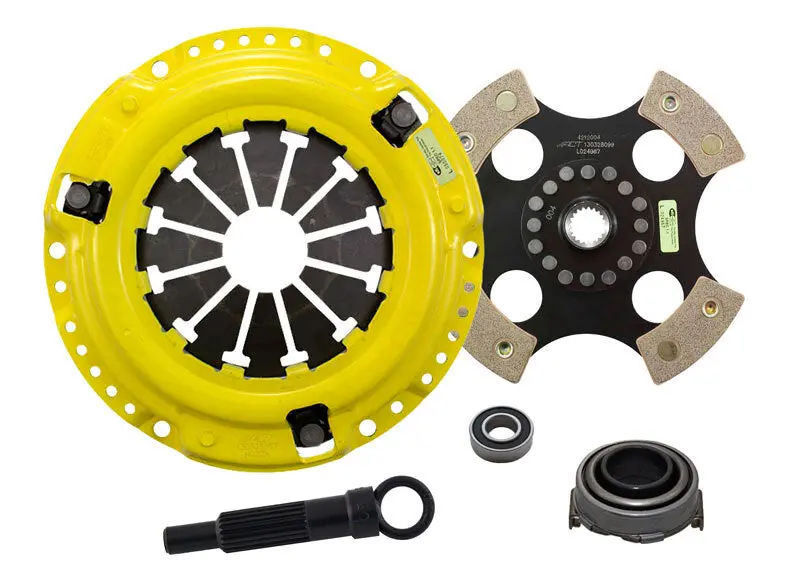 Act 1992 Honda Civic Xt/Race Rigid 4 Pad Clutch Kit 1