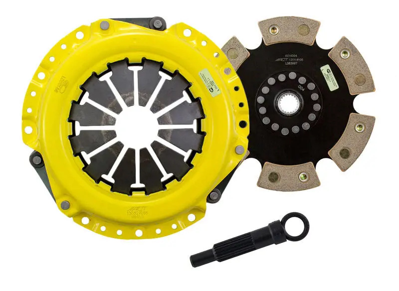 Act 2003 Mitsubishi Lancer Hd/Race Rigid 4 Pad Clutch Kit 1