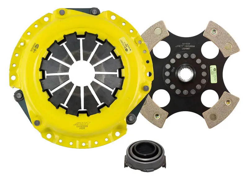 Act 2006 Honda Civic Hd/Race Rigid 4 Pad Clutch Kit 1