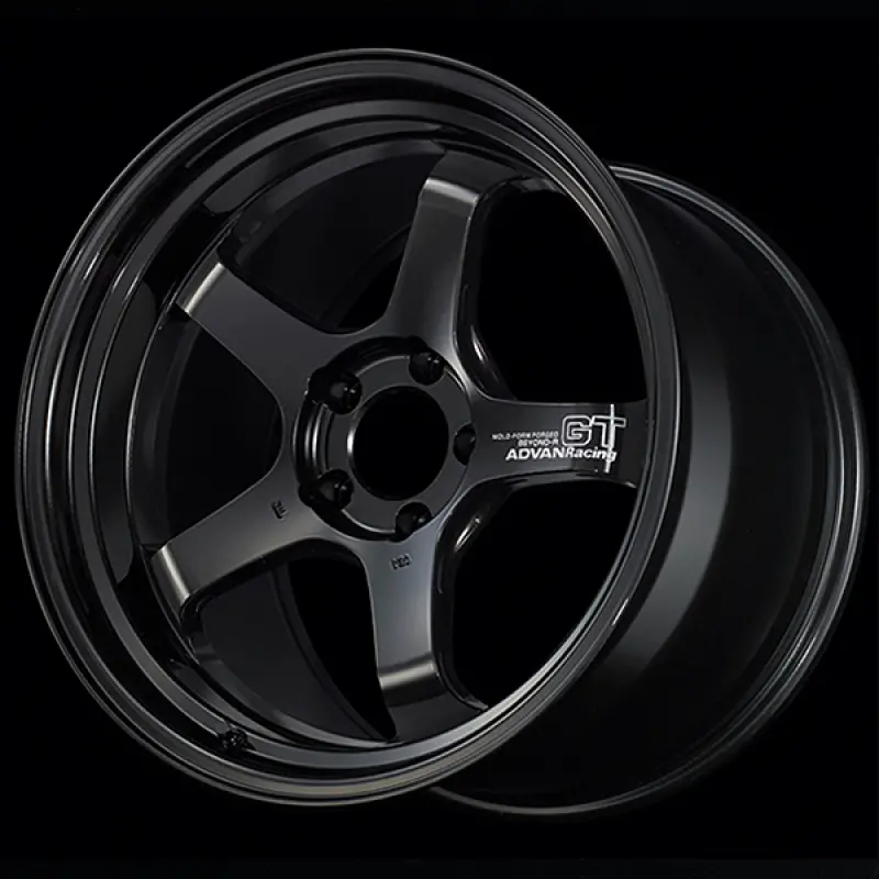 Advan Gt Beyond-R 18X9.5 / +22 Offset / 5X120 Bc / 72.5Mm Bore / Racing Titanium Black 1