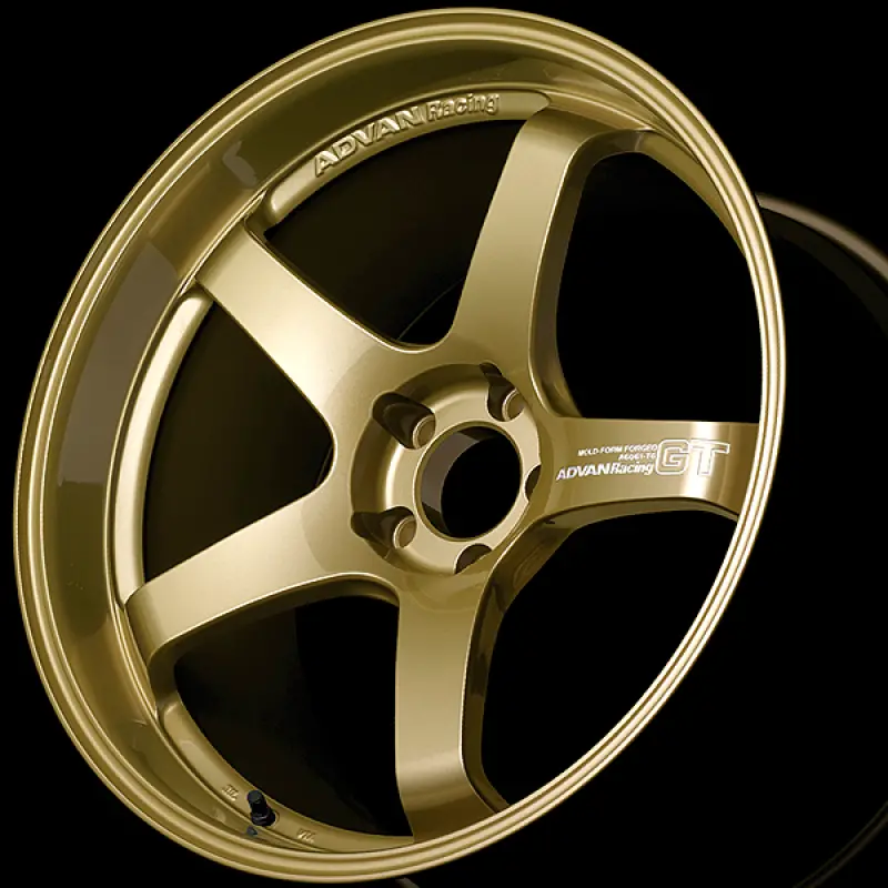 Advan Gt For Porsche 18X9.0 / +46 Offset / 5X130 / 71.6Mm Bore / Racing Gold Metallic 1