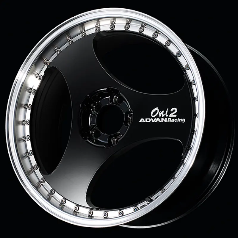 Advan Oni2 Progressive 20X11.0 / +15 Off / 5X114.3 / 73Mm Bore / Machining And Racing Gloss Black 1