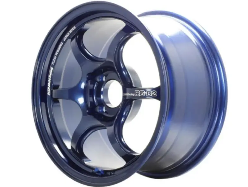 Advan Rg-D2 For Truck 18X9.0 / +00 Offset / 6X139.7 / 112Mm Bore / Racing Indigo Blue 1