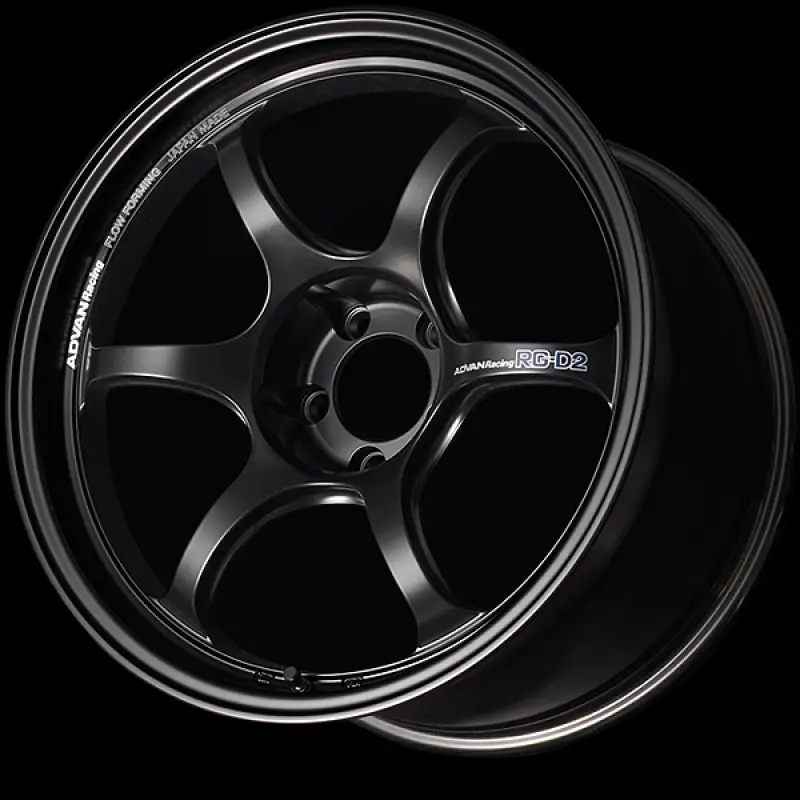 Advan Rg-D2 For Truck 18X9.0 / +00 Offset / 6X139.7 / 112Mm Bore / Semi Gloss Black 1