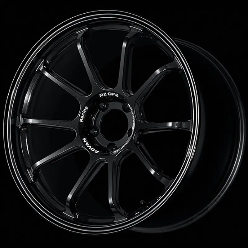 Advan Rz-Df2 19X9.5 / +29 Offset / 5X114.3 / 73Mm Bore / Racing Titanium Black 1