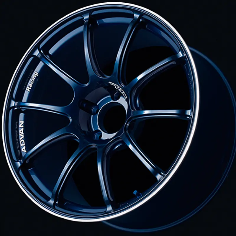 Advan Rzii 17X8.0 / +45 Offset / 5X114.3 / 73Mm Bore / Racing Indigo Blue And Ring 1