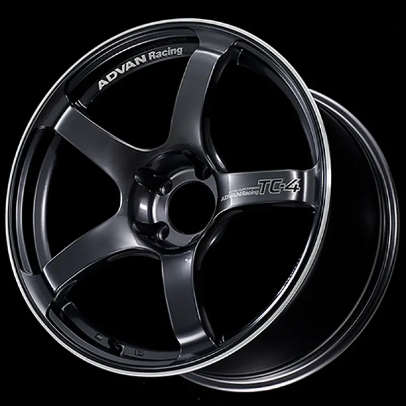 Advan Tc4 16X8.0 / +38 Offset / 4X100 / 73Mm Bore / Racing Gunmetallic And Ring 1