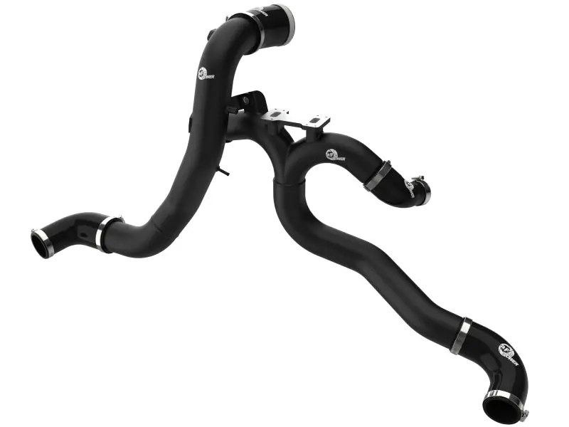 Afe 19-26 Genesis G70 V6 3.3L (Tt) Bladerunner Aluminum Hot/Cold Charge Pipe Kit - Red 1
