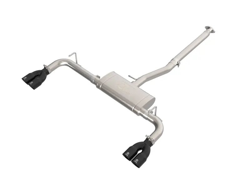 Afe 22-25 Lexus Nx250 2.5L Ss-304 Cat-Back Exhaust W/ Black Tips 1