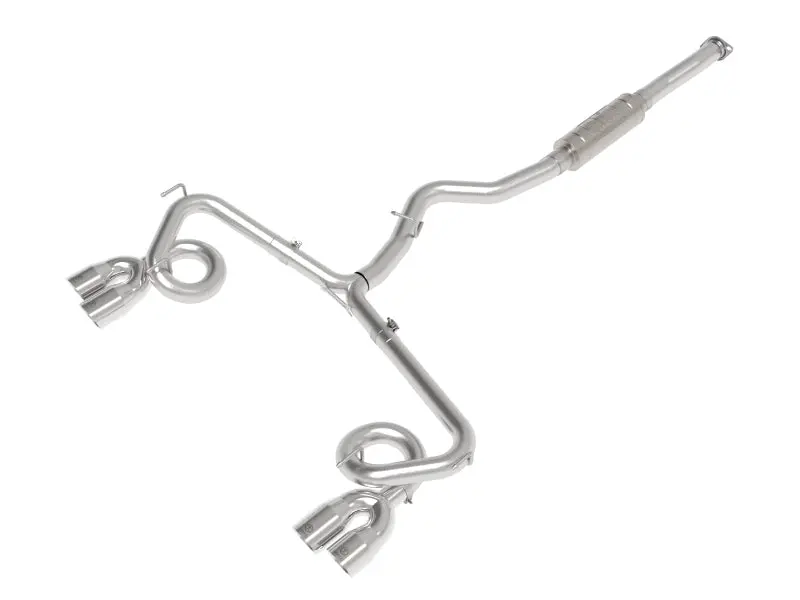 Afe Subaru Wrx/Sti 15-21 H4-2.0/2.5L Takeda 3In To 2-1/2In Stnlss Cat-Back Exhaust W/ Polished Tip 1