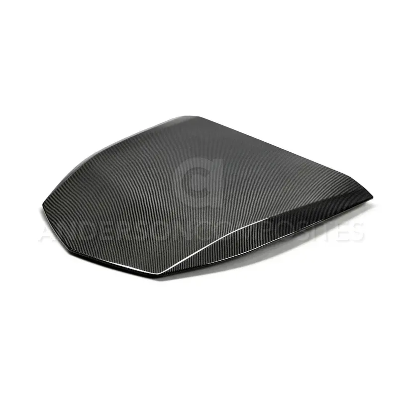 Anderson Composites 16-24 Chevrolet Camaro Zl1 Type-Oe Carbon Fiber Hood Insert (2-Pc) - Matte 1