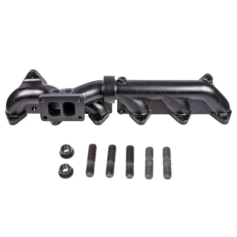 Ats Diesel 07.5-18 6.7L Cummins 2Pc Holset Pulse Flow Exhaust Manifold W/ Flange Hardware 1