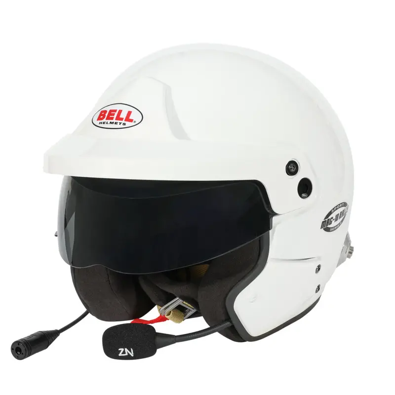 Bell Helmet Mag-10 Rally Sport White (Hans) Xs(55-56) Fia8859-2024 1