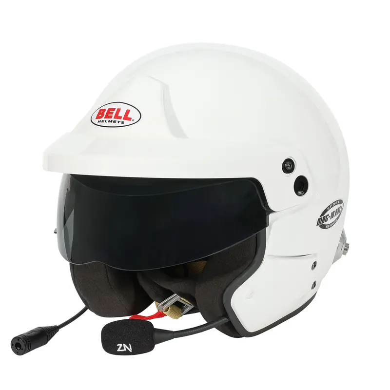 Bell Helmet Mag-10 Rally Sport White (Hans) Xxs(54-55) Fia8859-2024 1