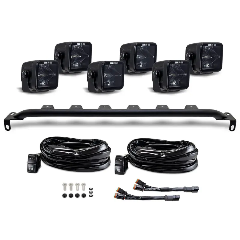 Borne Off-Road 2021+ Ford Bronco Direct Fit Light Pods - Mod Bumper - 6X Pods - Bumper 1