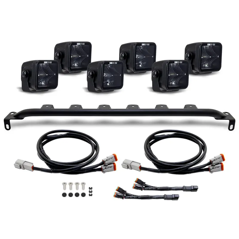 Borne Off-Road 2021+ Ford Bronco Direct Fit Light Pods - Mod Bumper - 6X Pods - Bumper - Up 1