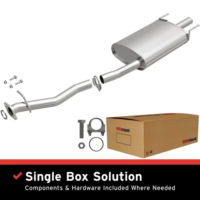 Bre Exhaust 90-91 Accord 2.2L Muffler Kit 1