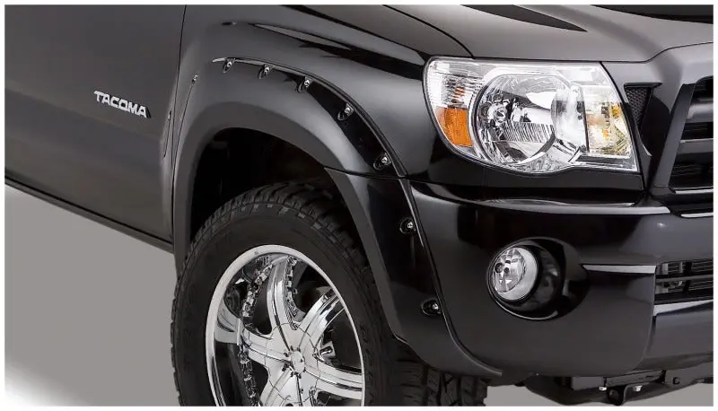 Bushwacker 05-11 Toyota Tacoma Pocket Style Fender Flares - 4Pc 1