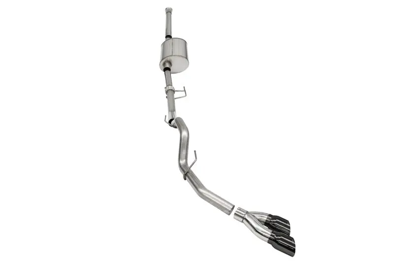 Corsa 2021-2025 Ford F-150 Supercrew/6.5In Bed 3.5L V6 Sport Cat-Back Single Side Exit- 1