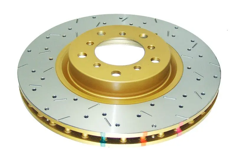 Dba 01-07 Bmw M3 E46 W/325Mm Rotor Front Drilled & Slotted 4000 Series Rotor 1