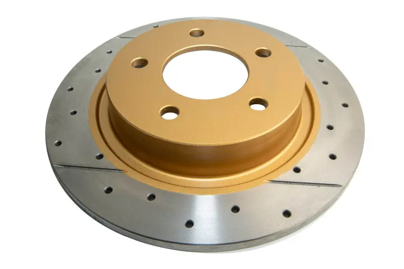 Dba 04-05 Mazda 3 2.3L / 06+ Mazdaspeed3 Rear Drilled & Slotted Street Series Rotor 1