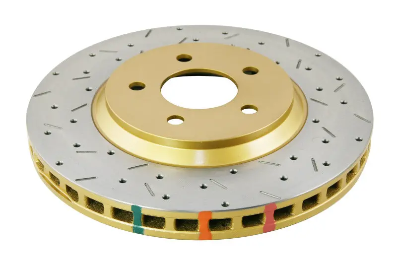 Dba 05-10 Mustang Gt/ 11+ V6 Front Drilled & Slotted 4000 Series Rotor 1
