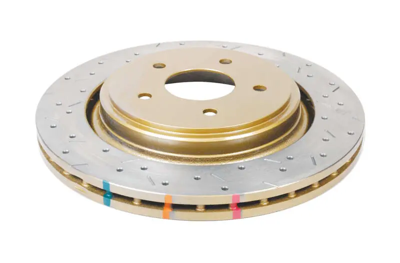 Dba 05-12 Corvette C6 W/Z51 Pkg Rear Drilled & Slotted 4000 Series Rotor 1
