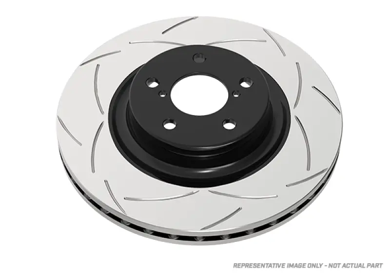 Dba 05-13 Ford Mustang Gt/V6 Rear Slotted Street Series Rotor 1