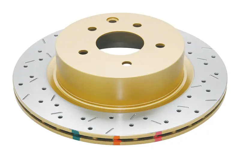 Dba 06-07 350Z / 05-07 G35 / 06-07 G35x Rear Drilled & Slotted 4000 Series Rotor 1