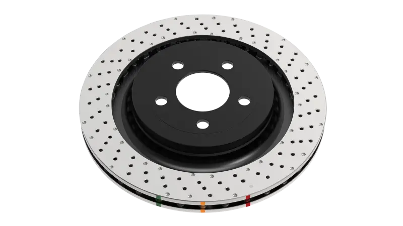 Dba 96-08 Mitsubishi Lancer Evo (Iv-Ix) Rear 4000 Series Drilled Wavey Rotor 1