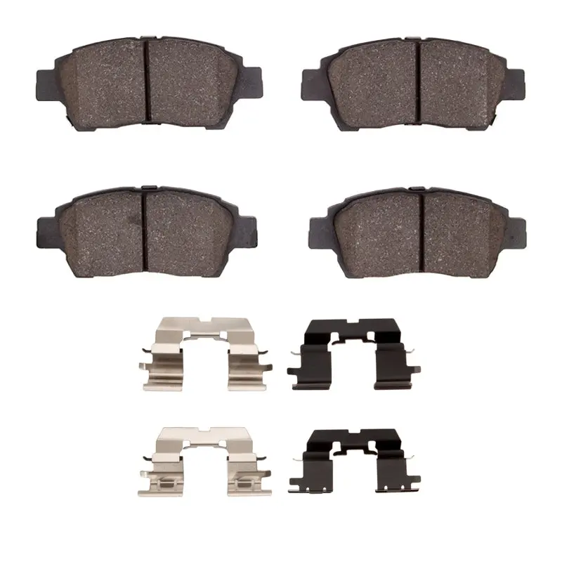Dfc 00-00 Toyota Echo Front 4000 Hybridynamic Brake Pads And Hardware Kit 1