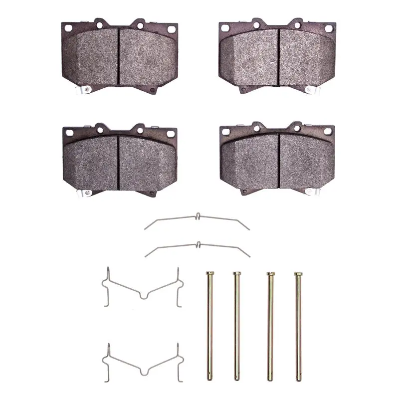 Dfc 00-02 Toyota Tundra Front 4000 Hybridynamic Brake Pads And Hardware Kit 1