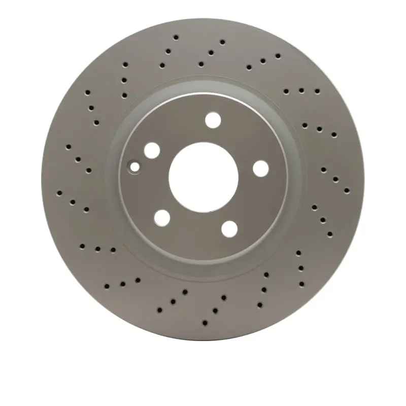 Dfc 00-03 Mercedes-Benz S430 Front Drilled Geospec Coated Rotor 1