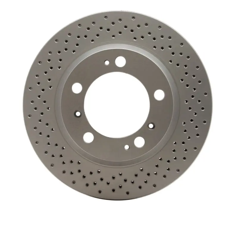 Dfc 00-08 Porsche Cayman Rear Drilled Geospec Coated Rotor 1