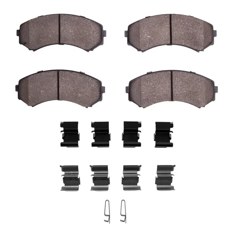 Dfc 00-11 Honda Passport Front 4000 Hybridynamic Brake Pads And Hardware Kit 1
