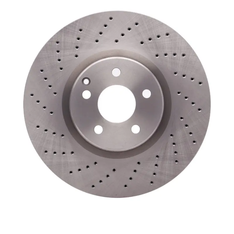 Dfc 01-03 Mercedes-Benz S600 Front Drilled Brake Rotor 1