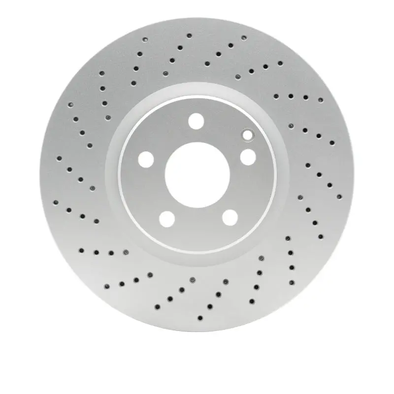 Dfc 01-03 Mercedes-Benz S600 Front Drilled Geospec Coated Rotor 1