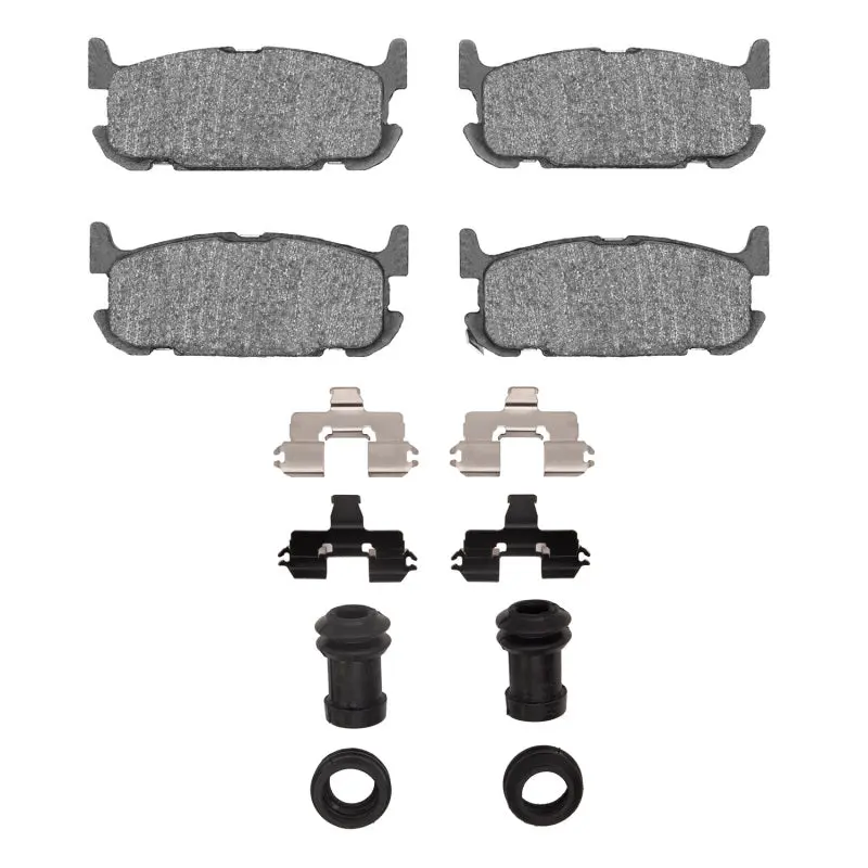 Dfc 01-05 Mazda Miata Rear 4000 Hybridynamic Brake Pads And Hardware Kit 1