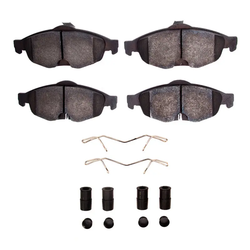 Dfc 01-06 Chrysler Sebring Front 4000 Hybridynamic Brake Pads And Hardware Kit 1