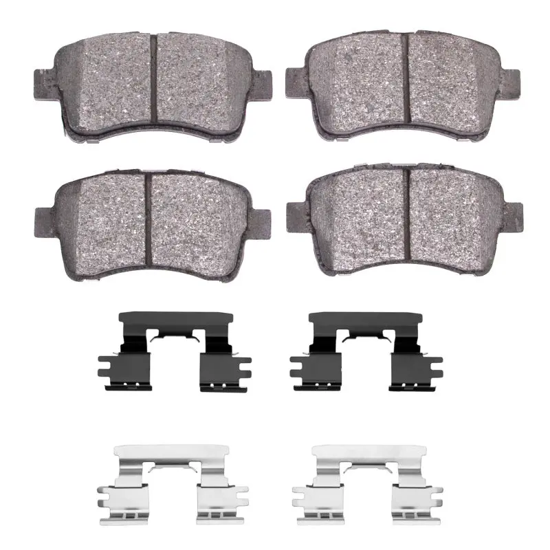 Dfc 02-05 Suzuki Aerio Front 4000 Hybridynamic Brake Pads And Hardware Kit 1
