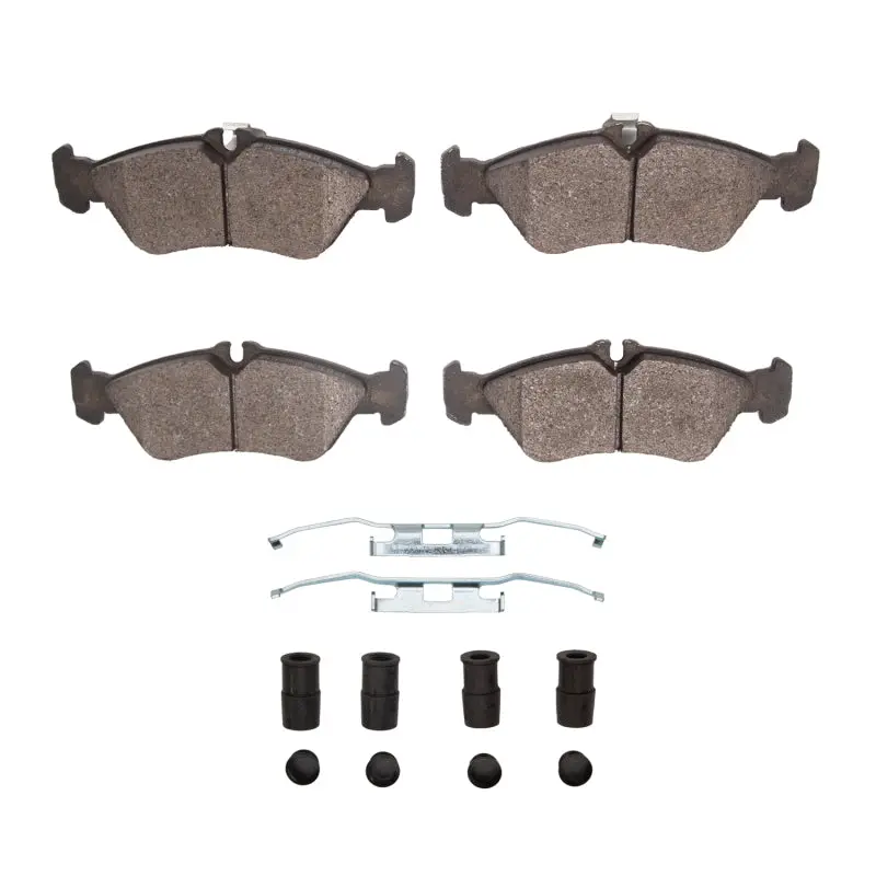 Dfc 02-06 Dodge Sprinter 3500 Rear 4000 Hybridynamic Brake Pads And Hardware Kit 1